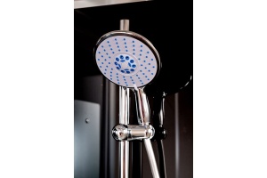 Душевая кабина Deto B 90х90 без крыши, черный (B90BLACK) - 3