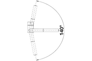 Смеситель для кухонной мойки Blanco Linus бежевый (516693) - 3