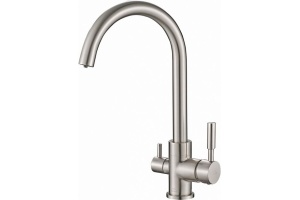 Смеситель Steel Hammer SH 713 SATIN для кухонной мойки