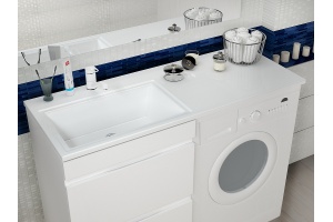 Раковина-столешница Style Line Estetus Даллас 120 белая левая - 2