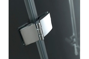 Душевой уголок Cezares Verona 100х100 хром стекло прозрачное - 3