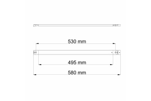 NEW D468 Фиксатор для стеклянной шторки 41S-BS - 3