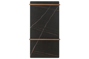 Полотенцесушитель электрический Black&White Moon 43.2х81 коричневый с золотом