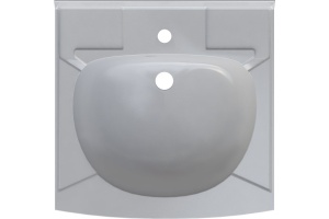 Рукомойник Altasan Kompakt подвесная со сливом и кронштейнами - 2