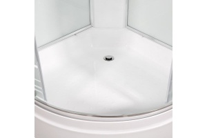Душевая кабина Deto EM 100х100 (EM2710NLED+GM) - 3