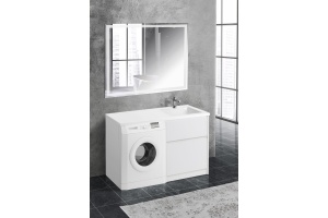 Комплект мебели Belbagno Kraft 120 белый матовый