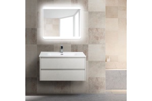 Тумба под раковину BelBagno Kraft 90 белый матовый - 2