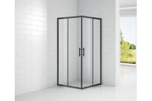 Душевой уголок Cezares Eco O A2 90 C NERO - 2