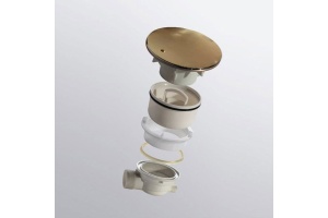 Сифон QYD-01 золото Ø 90 мм