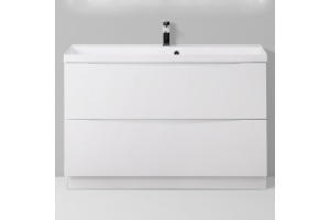 Тумба с раковиной BelBagno Marino 90 bianco lucido, напольная