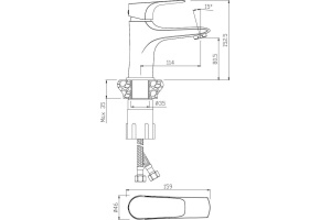 Смеситель Olive'S Sierra 14100SR для раковины - 2