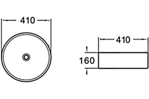 Рукомойник SantiLine SL-1057 - 2
