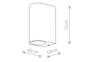 Уличный настенный светильник Nowodvorski Arris 9515 - 2