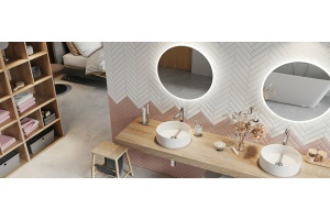 Зеркало Excellent Lumiro 60 белое матовое с подсветкой - 2