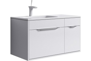 Тумба с раковиной Aqwella 5 stars Malaga 90 L белая