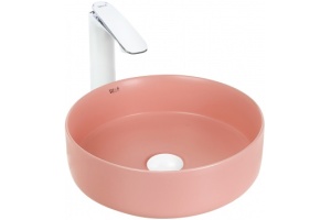 Раковина накладная Weltwasser WW Elbach 3134 MP 35.5 матовый розовый (10000004515)