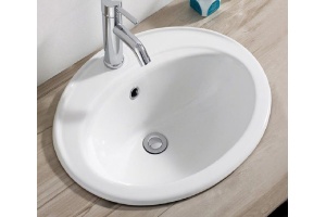 Раковина встраиваемая CeramaLux N 56 см белый (9413)