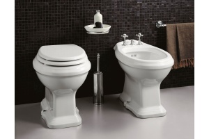 Крышка-сиденье Simas Arcade AR 003 петли золото - 2