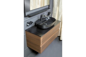 Мебельная раковина Armadi Art Vallessi 871, черная - 2