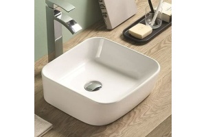 Раковина накладная Ceramalux N 35 белый (78495)