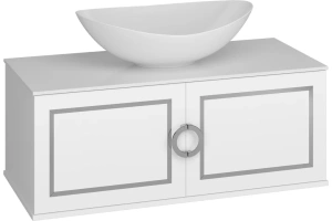 Тумба под раковину Brevita Steffany 105 белый (STEF-06105-01-01h) - 2