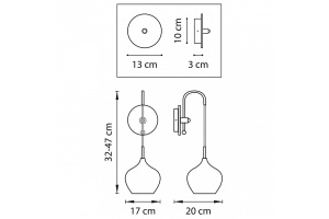 Бра Lightstar Pentola 803543 - 3