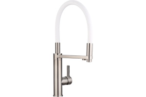 Смеситель для кухни Swedbe Selene Plus белый, нержавеющая сталь (8641) - 3