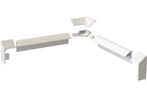 Бордюр для ванны Altasan 195 см