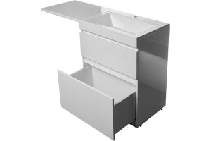 Мебельная раковина Эстет Даллас 130 R - 2