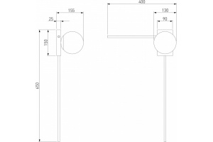 Бра Eurosvet Fredo 40034/1 белый - 3
