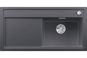 Мойка кухонная Blanco Zenar XL 6S темная скала, правая
