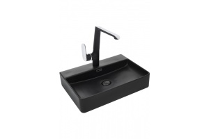 Раковина накладная Weltwasser WW Elbach 2173 MB 60 матовый черный (10000004504)