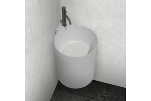 Раковина подвесная ABBER Stein AS2625 белая матовая