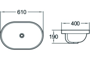 Раковина SantiLine SL-2106 - 2
