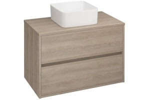 Рукомойник Cersanit Crea UM-CRE35/1-oc-S square - 3