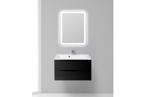 Тумба с раковиной BelBagno Marino 80 nero lucido - 2