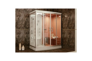 Душевая кабина Frank 160х110 правая с финской сауной - 2