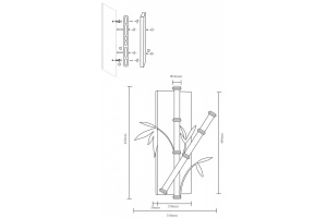 Настенный светодиодный светильник Velante 440-301-02 - 2