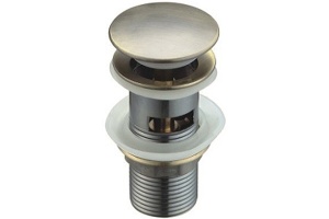 Донный клапан для раковины Ceramalux бронза (RD007)