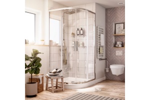 Душевой уголок STWORKI Хельсинки DE018RL120120200 120x120 см профиль хром глянец