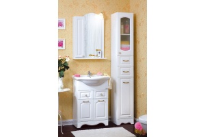 Тумба с раковиной Бриклаер Анна 60 белая - 2