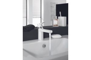 Смеситель для раковины Kludi  белый, хром (382519175) - 3