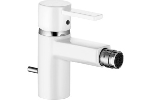 Смеситель для биде Kludi  белый, хром (385309175)