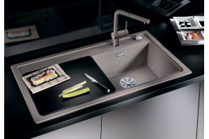 Мойка кухонная Blanco Zenar XL 6S серый беж, правая - 2