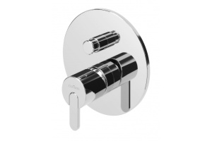 Смеситель для душа встраиваемый Cezares Leaf золото (LEAF-VDIM-SR)