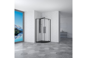 Душевой уголок RGW Stilvoll 06325388-14 80x80x200 профиль черный