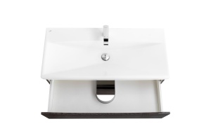 Тумба с раковиной Belbagno Marino-Cer 100 темное дерево - 3