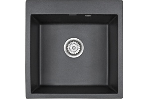 Мойка кухонная Paulmark Praktisch 51 черный матовый