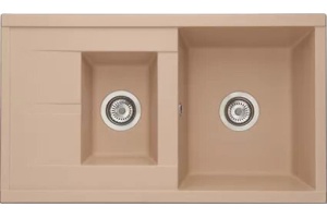 Мойка кухонная AQUATON Делия 87 латте