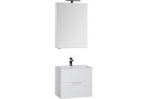 Тумба для комплекта Aquanet Алвита 60 белая - 2